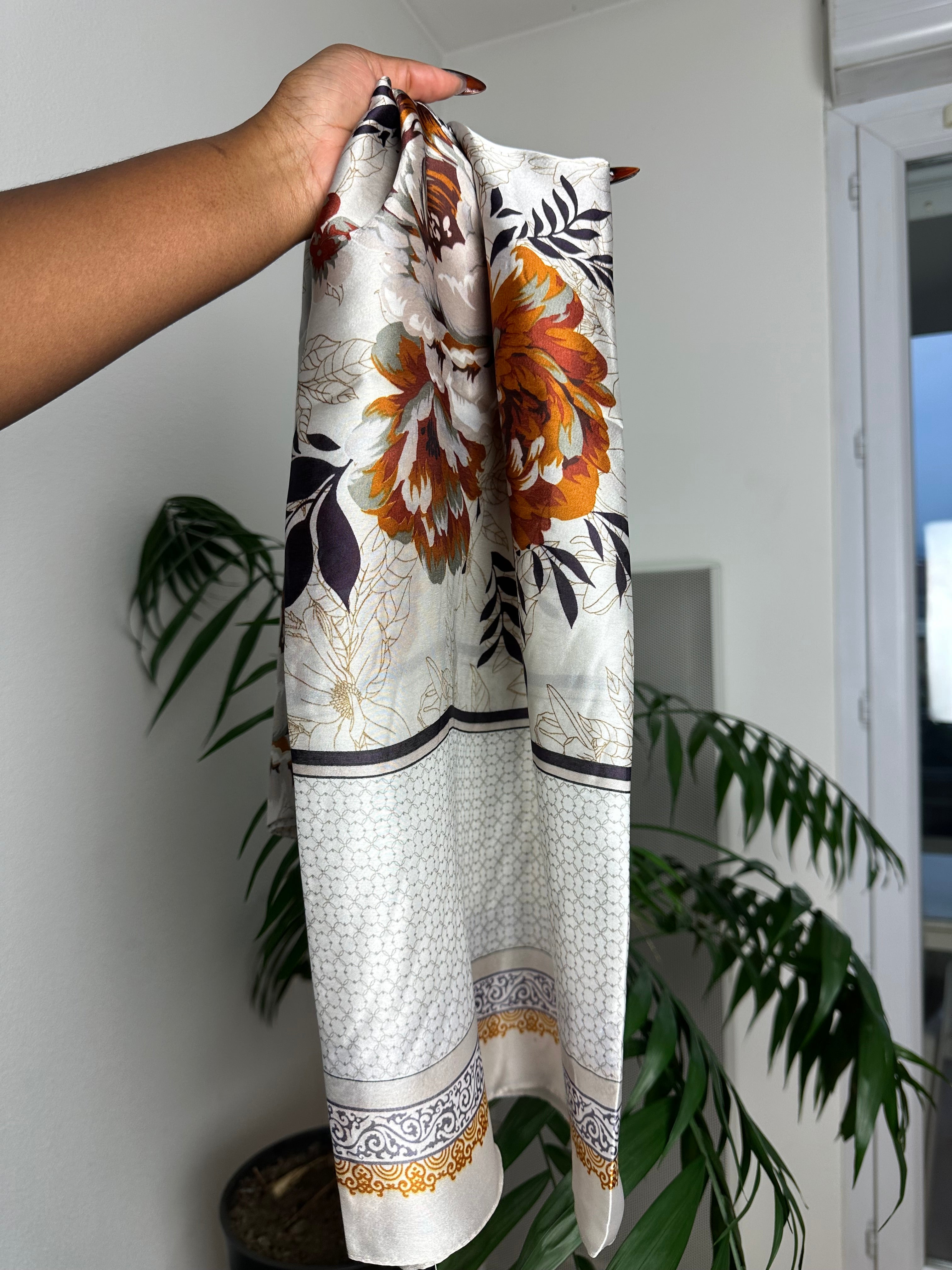 Foulard satiné 90x180cm