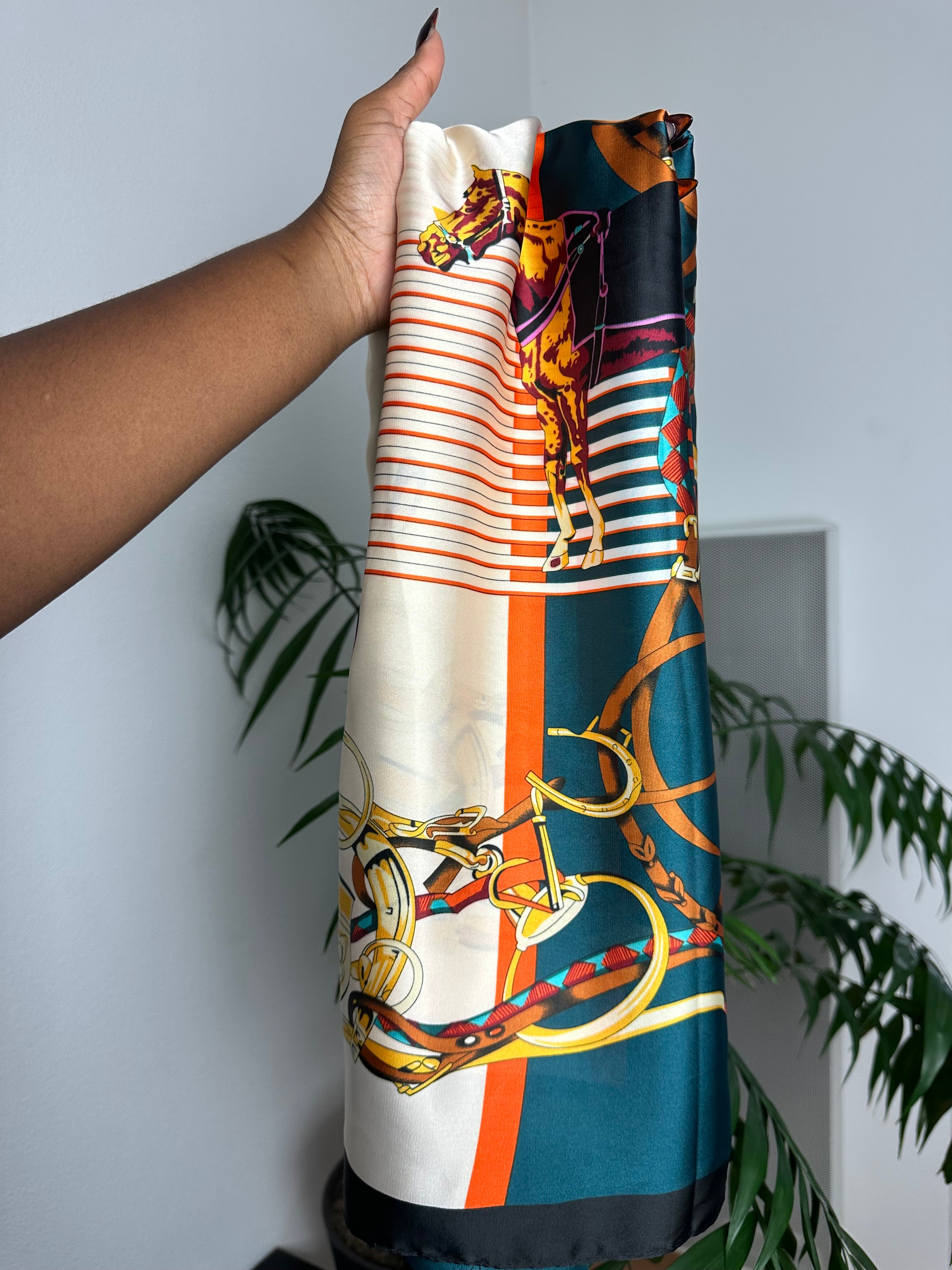 Foulard satiné 90x180cm