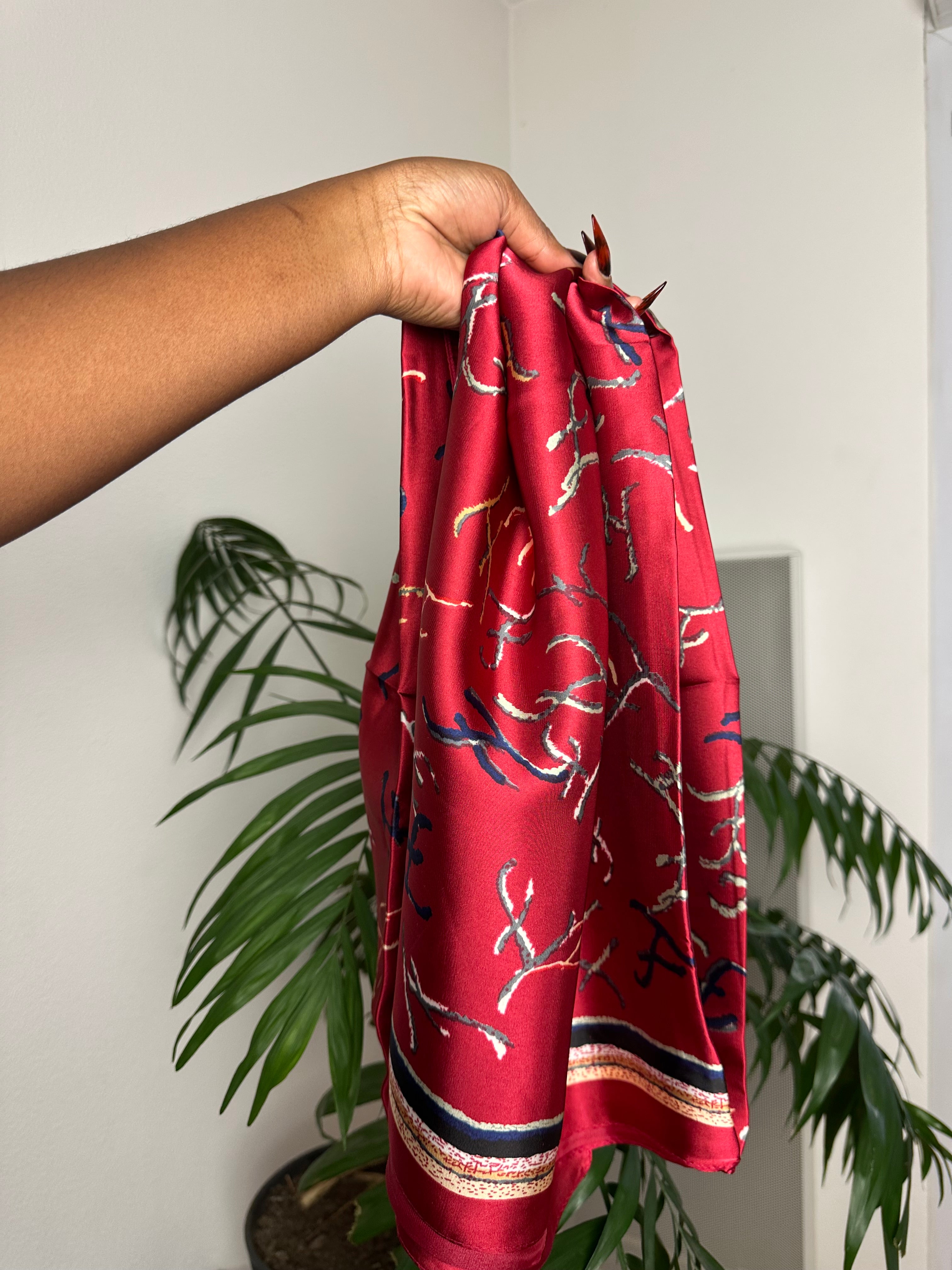 Foulard satiné 90x180cm