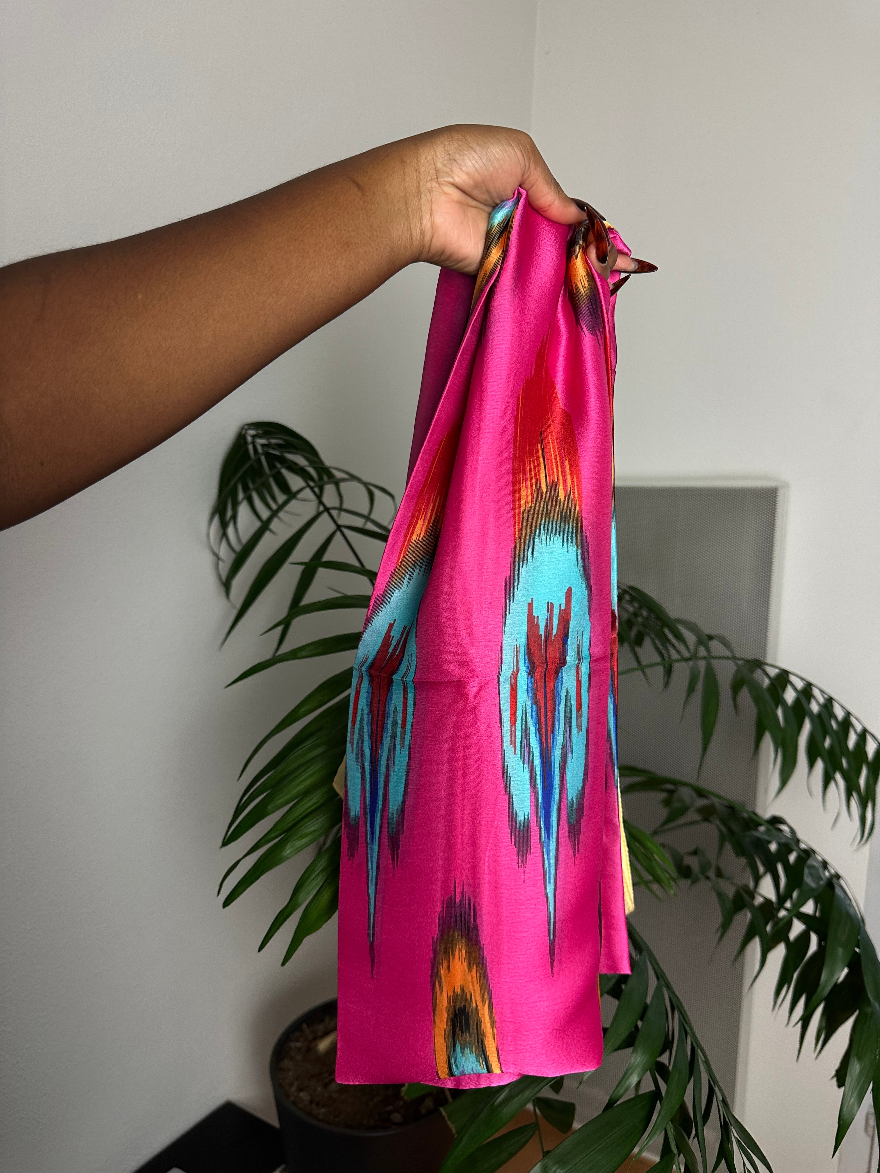 Foulard satiné 90x180cm