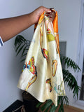 Foulard satiné 90x180cm