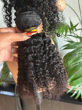 Kinky curly bundles and closure